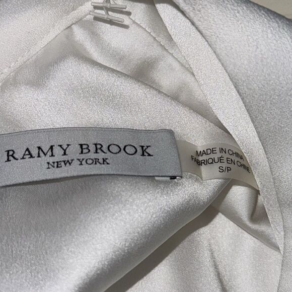 NWT Ramy Brook Morgan Top Small White - Picture 10 of 12